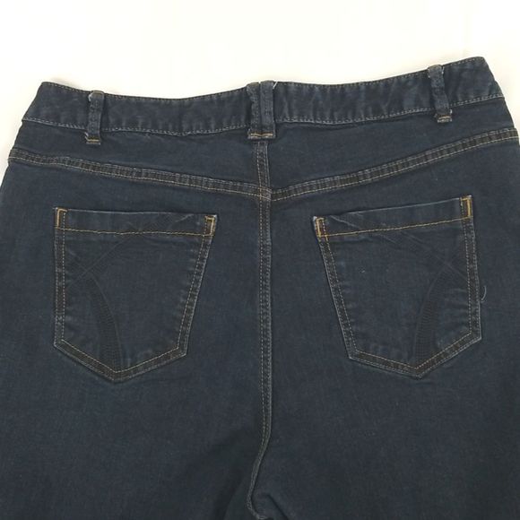 Lane Bryant Bootcut Dark Blue Jeans. SIZE 18T. 0083 - Picture 6 of 7
